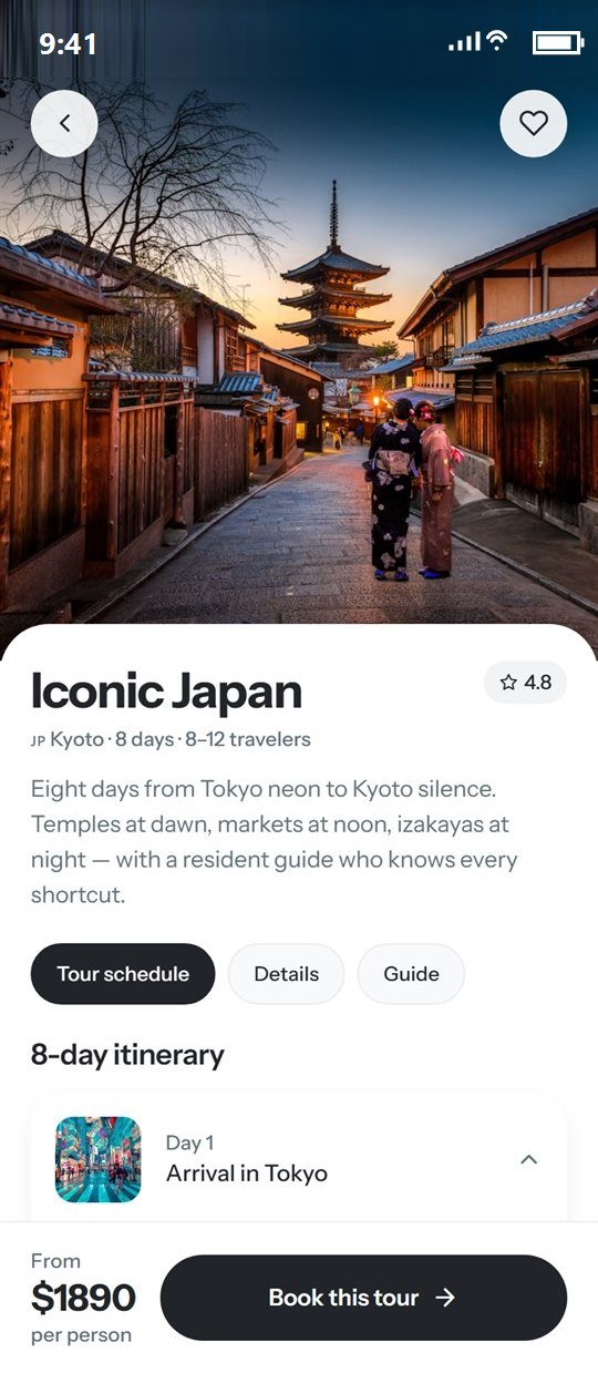 Voyra tour detail — Iconic Japan itinerary and booking